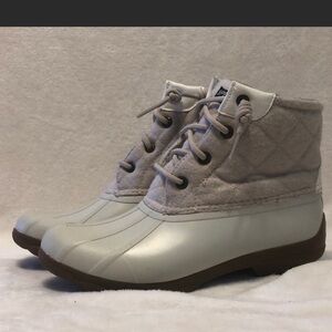 Sperry Waterproof Duck Boots, Insulated Rubber Rain or Snow Boots Women's Size 5